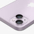 AGL07163 - iPhone 15 Pro / 15 Pro Max Optik Pro Lens Protector in natural titanium showing the device